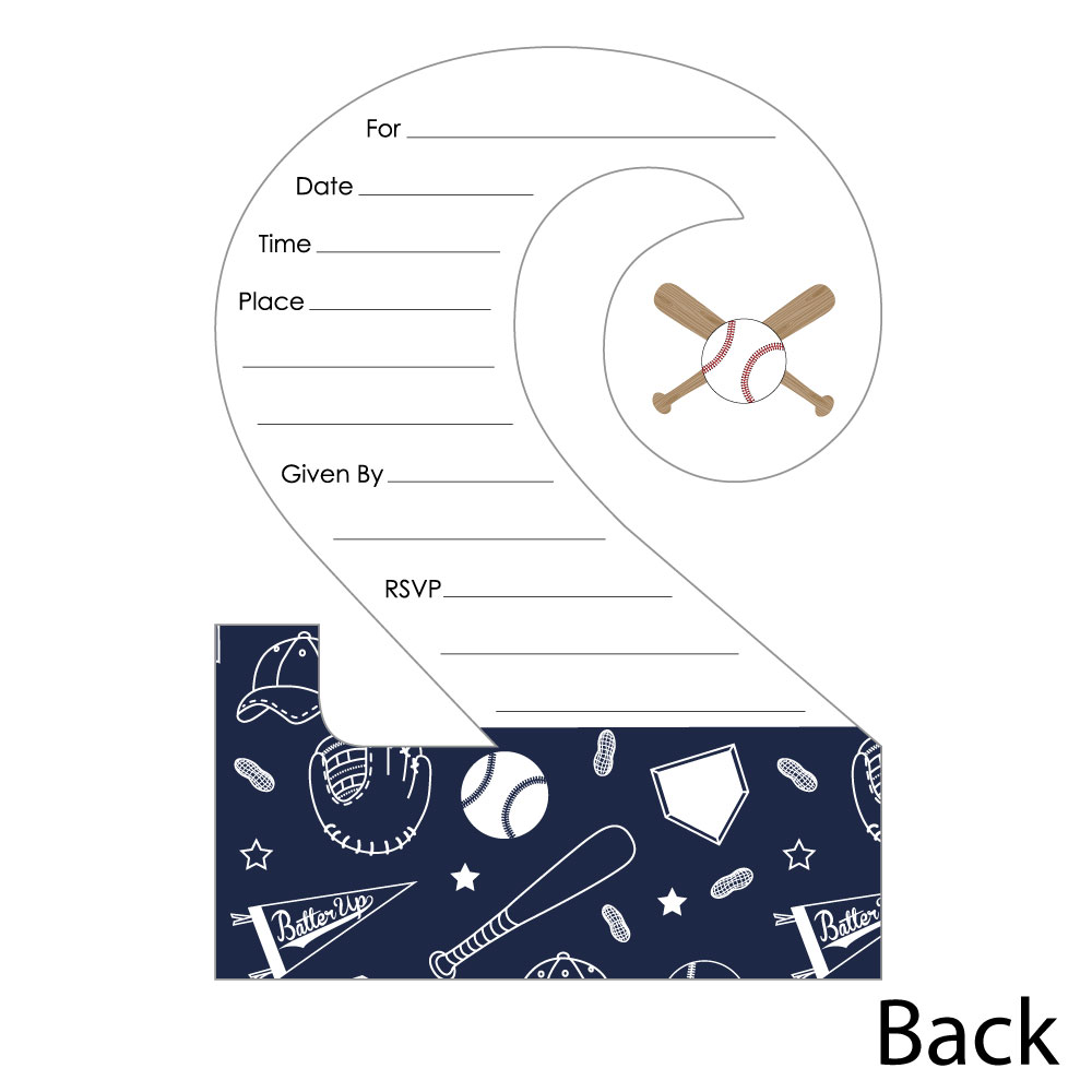 2nd Birthday Party Invitations with Envelopes Batter Up Baseball Party Invitations Baseball Party Decorations 20 Cards With Envelopes(bq-02) 2nd Birthday Party Invitations with Envelopes Batter Up Baseball Party Invitations Baseball Party Decorations 20 Cards With Envelopes(bq-02)